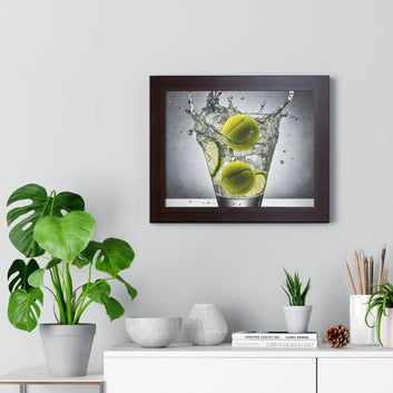 "Change of ends "Framed Horizontal Poster