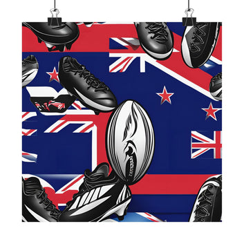 Rugby Theme "Kiwi" - Matte Posters