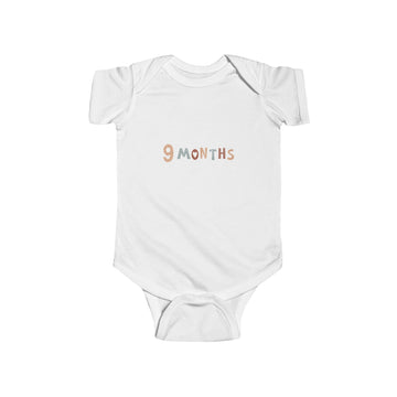 Infant Fine Jersey Bodysuit "9 Months"