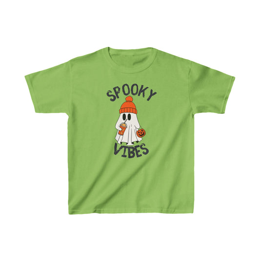 Halloween Themed Kids Tee - Spooky Vibes