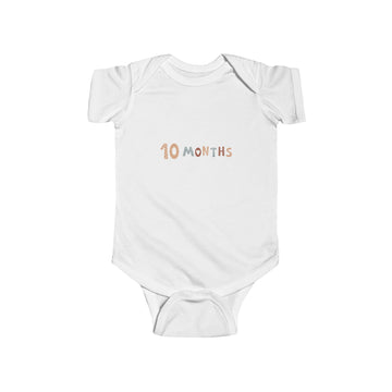 Infant Fine Jersey Bodysuit "10 Months"
