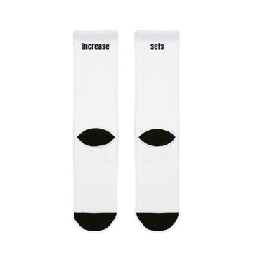 Fitness Theme Sublimation Crew Socks - Sets