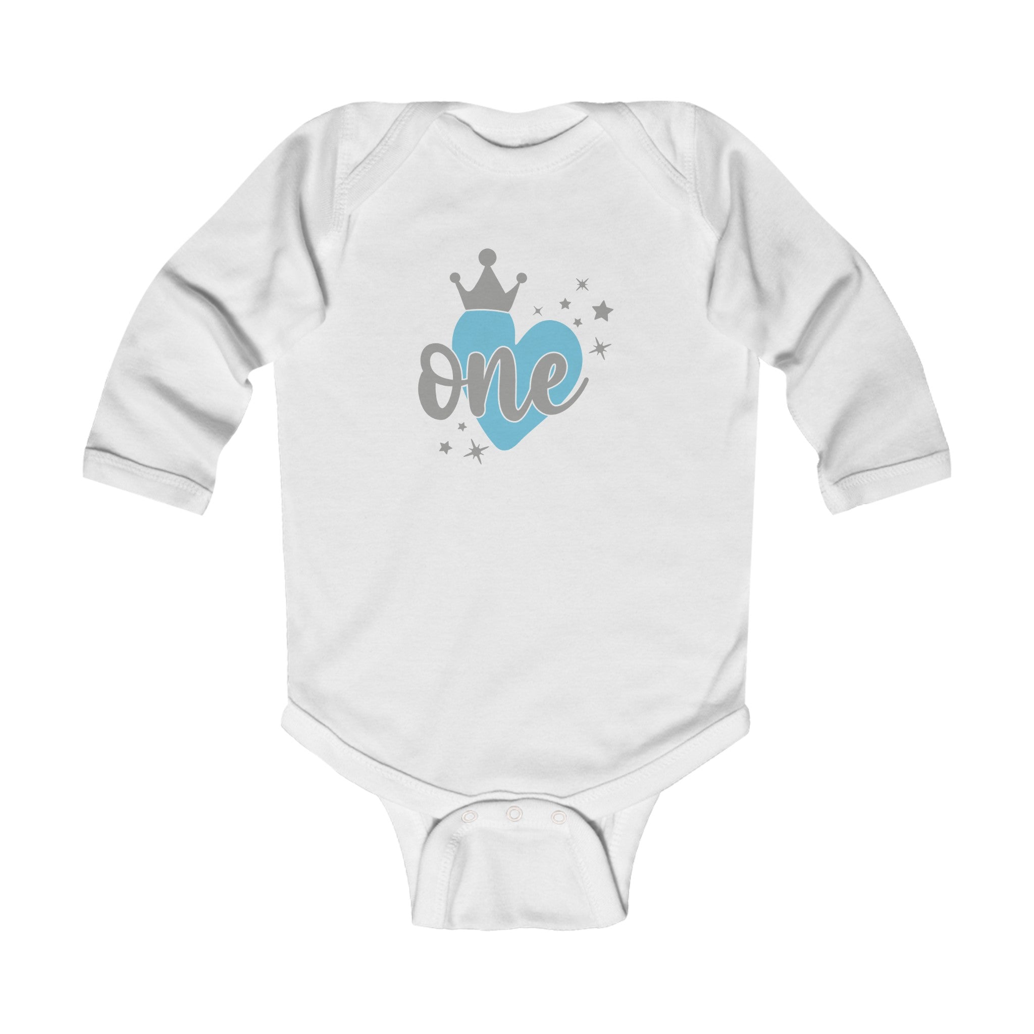 Infant Long Sleeve Bodysuit " One "
