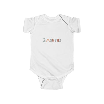 Infant Fine Jersey Bodysuit "2 Months"